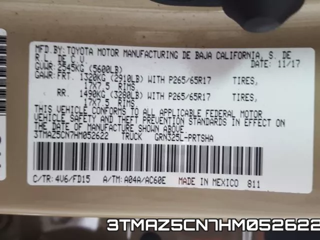 3TMAZ5CN7HM052622 фото 2