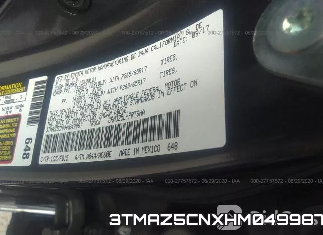 3TMAZ5CNXHM049987 фото 10