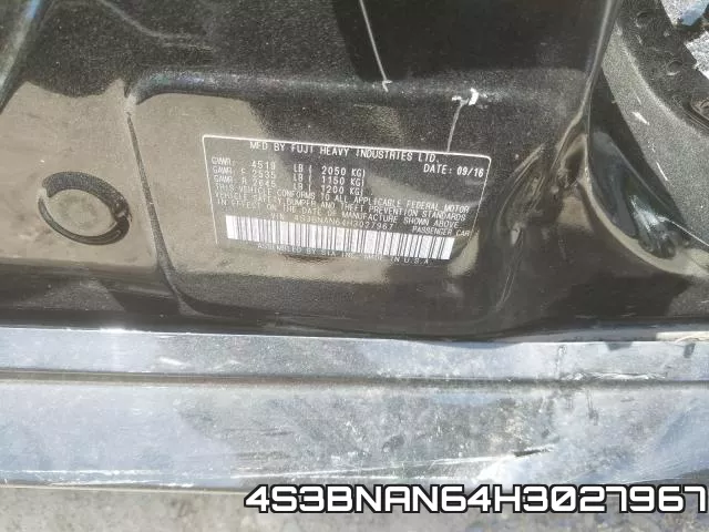 4S3BNAN64H3027967 фото 2