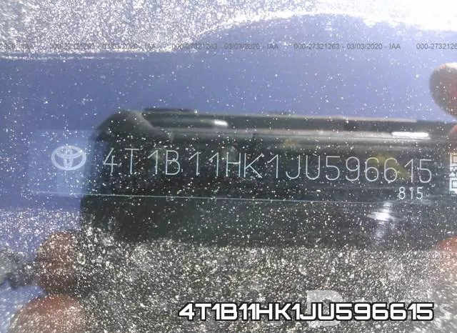 4T1B11HK1JU596615 фото 10