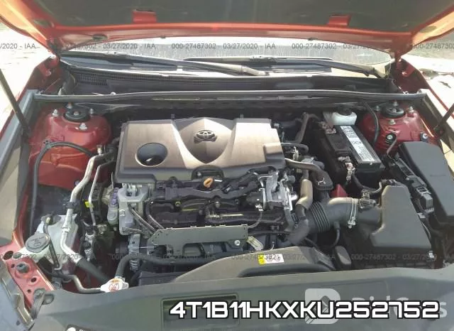 4T1B11HKXKU252752 фото 2