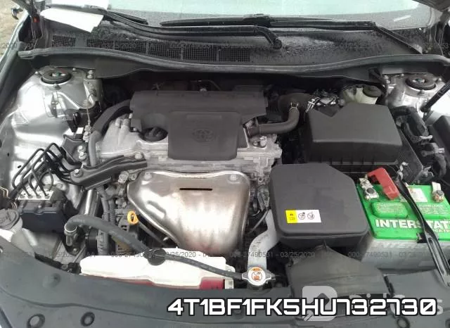 4T1BF1FK5HU732730 фото 2