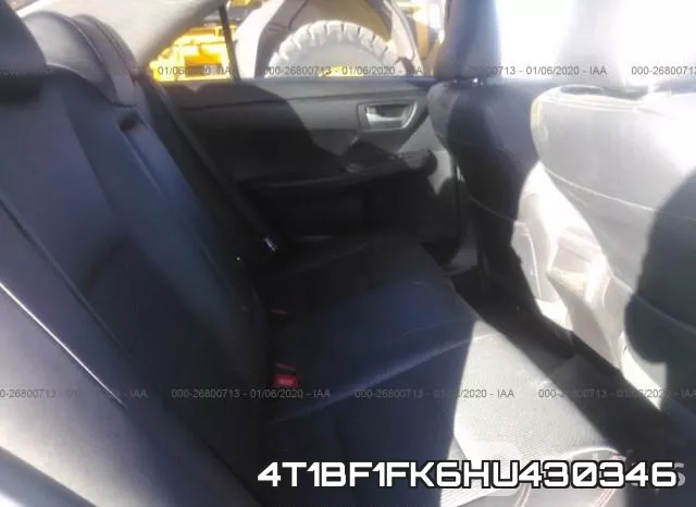 4T1BF1FK6HU430346 фото 9