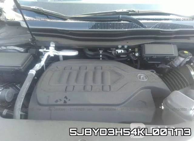 5J8YD3H54KL007173 фото 2