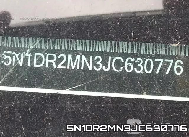 5N1DR2MN3JC630776 фото 10