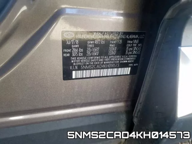 5NMS2CAD4KH014573 фото 2
