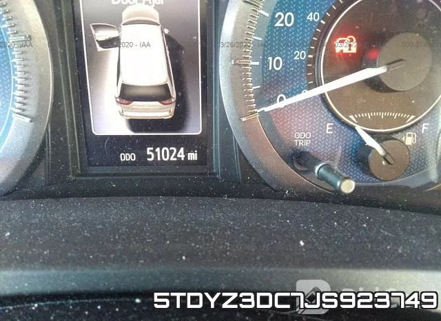 5TDYZ3DC7JS923749 фото 8