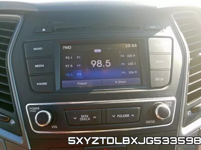 5XYZTDLBXJG533598 фото 10