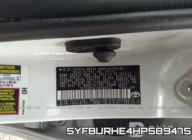 5YFBURHE4HP589475 фото 10