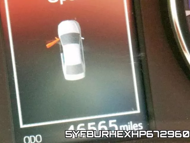 5YFBURHEXHP672960 фото 9