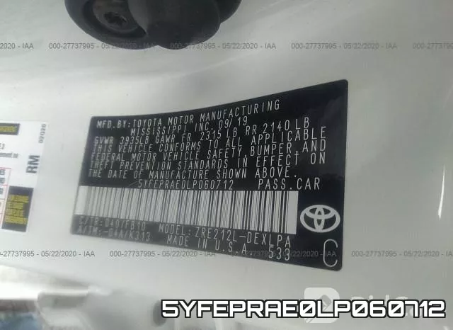 5YFEPRAE0LP060712 фото 10
