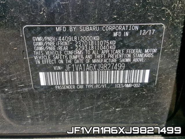 JF1VA1A6XJ9827499 фото 2