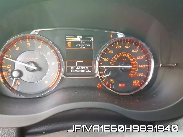 JF1VA1E60H9831940 фото 9