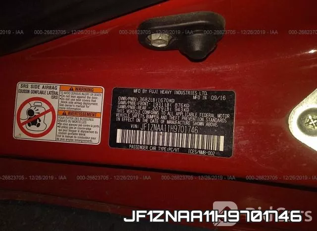 JF1ZNAA11H9701746 фото 10
