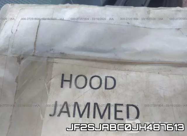 JF2SJABC0JH487613 фото 2