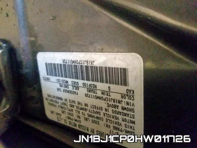 JN1BJ1CP0HW011726 фото 2
