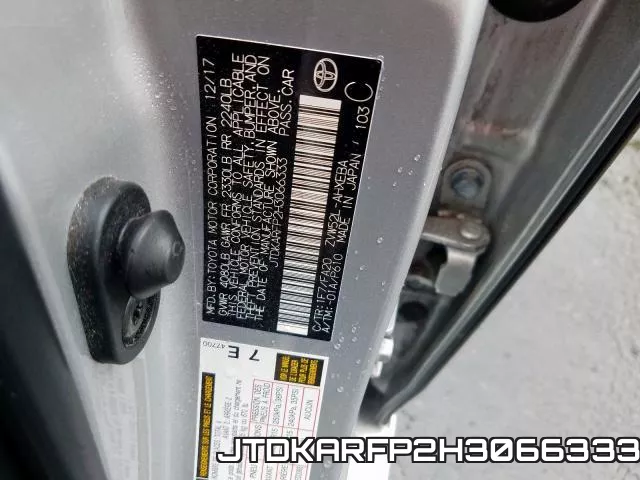 JTDKARFP2H3066333 фото 2