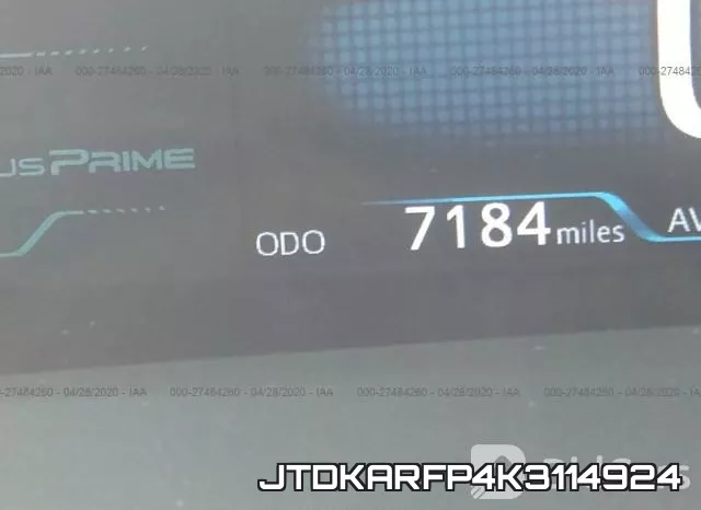 JTDKARFP4K3114924 фото 8