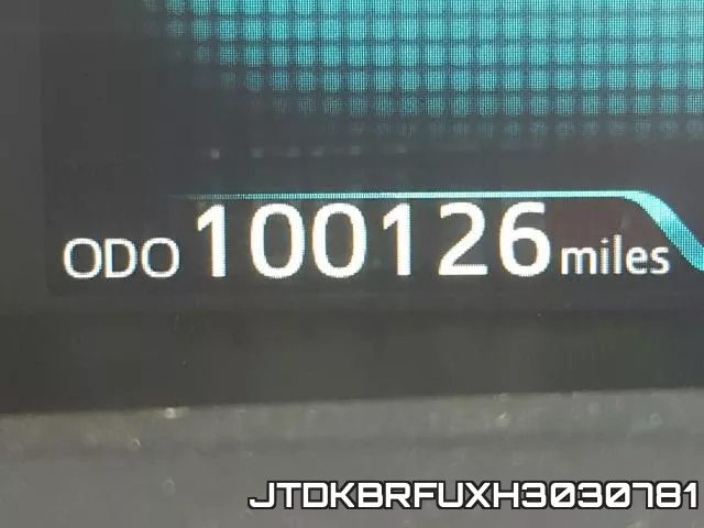 JTDKBRFUXH3030781 фото 9