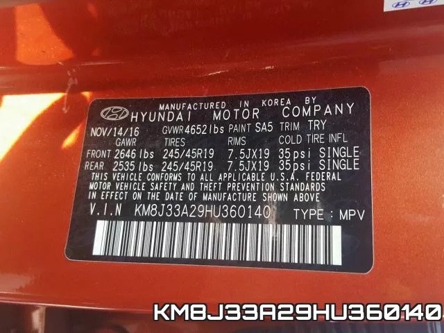 KM8J33A29HU360140 фото 2