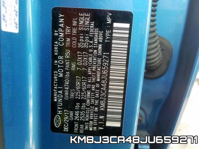 KM8J3CA48JU659271 фото 2