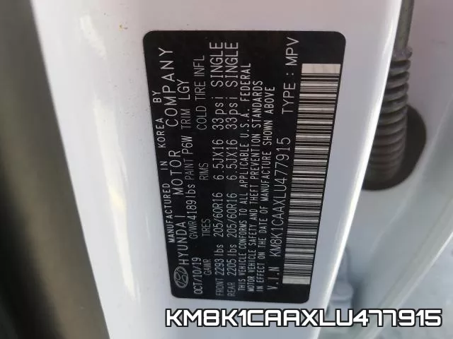 KM8K1CAAXLU477915 фото 2