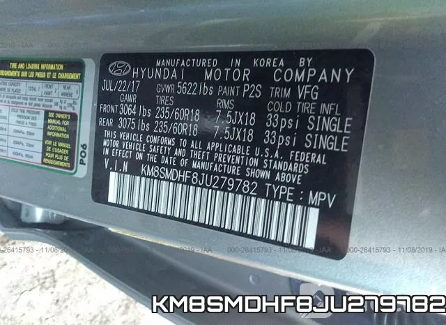 KM8SMDHF8JU279782 фото 10