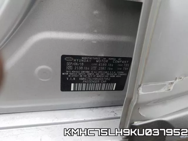 KMHC75LH9KU037952 фото 2