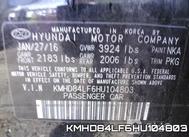 KMHD84LF6HU104803 фото 10