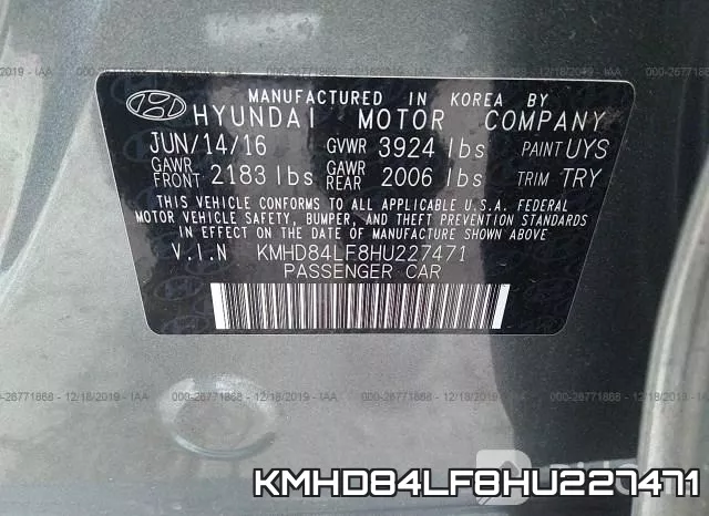 KMHD84LF8HU227471 фото 10