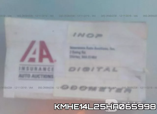 KMHE14L25HA065998 фото 8