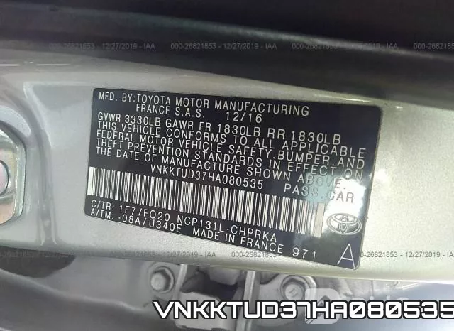 VNKKTUD37HA080535 фото 10