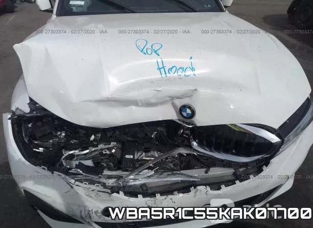 WBA5R1C55KAK07700 фото 2