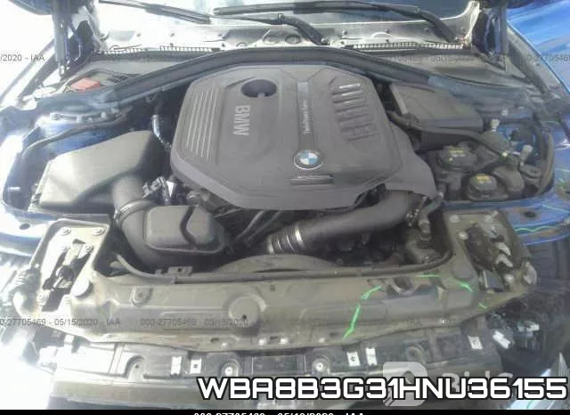 WBA8B3G31HNU36155 фото 2