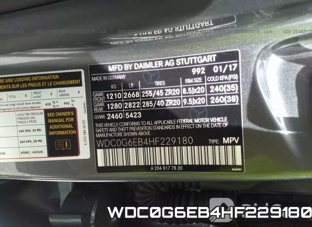 WDC0G6EB4HF229180 фото 10