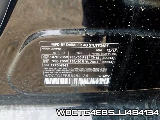 WDCTG4EB5JJ484134 фото 2