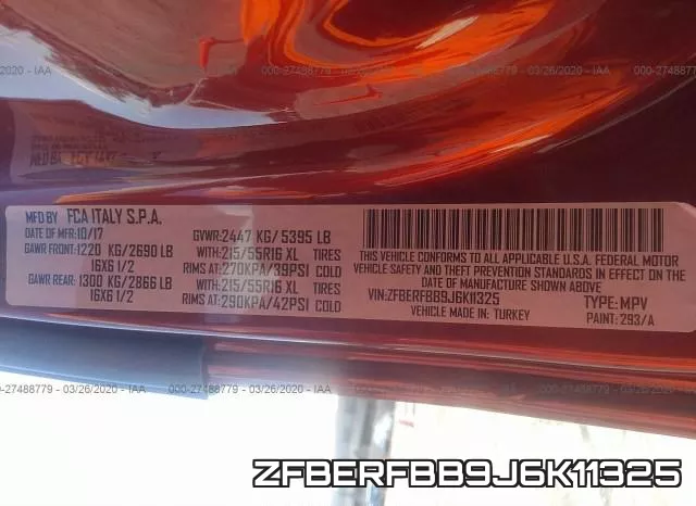 ZFBERFBB9J6K11325 фото 10