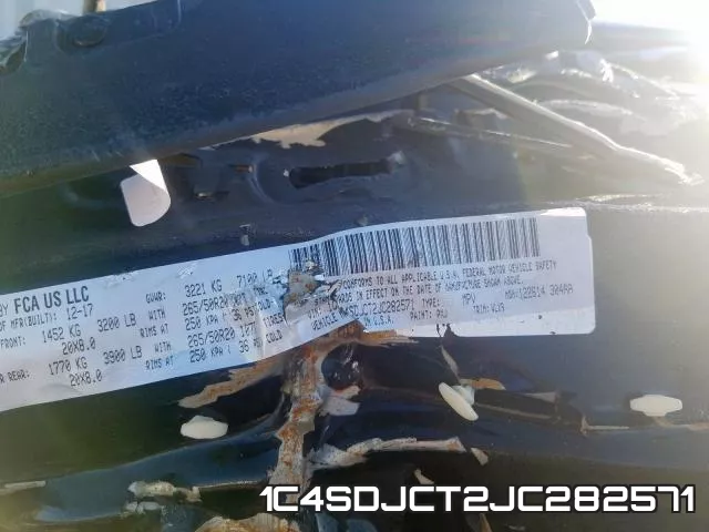 1C4SDJCT2JC282571 фото 2