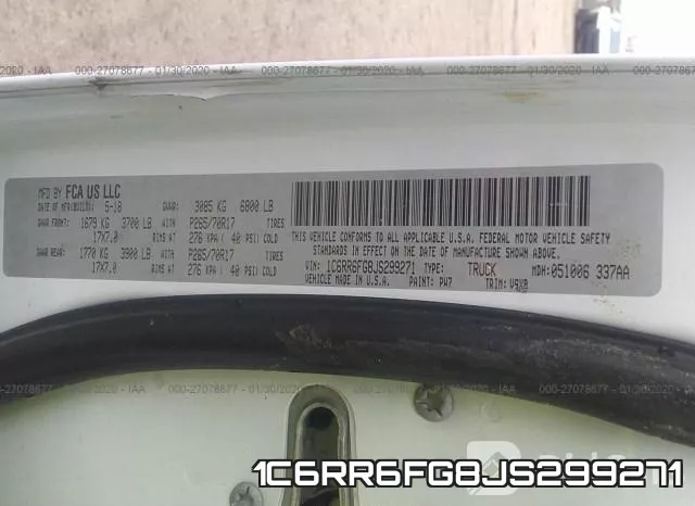 1C6RR6FG8JS299271 фото 10