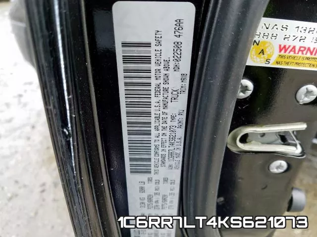 1C6RR7LT4KS621073 фото 2
