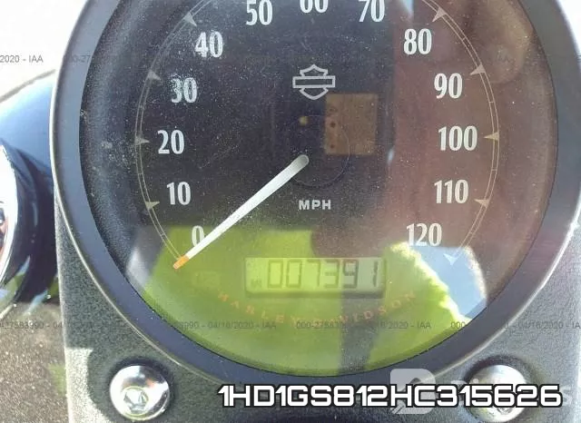 1HD1GS812HC315626 фото 8