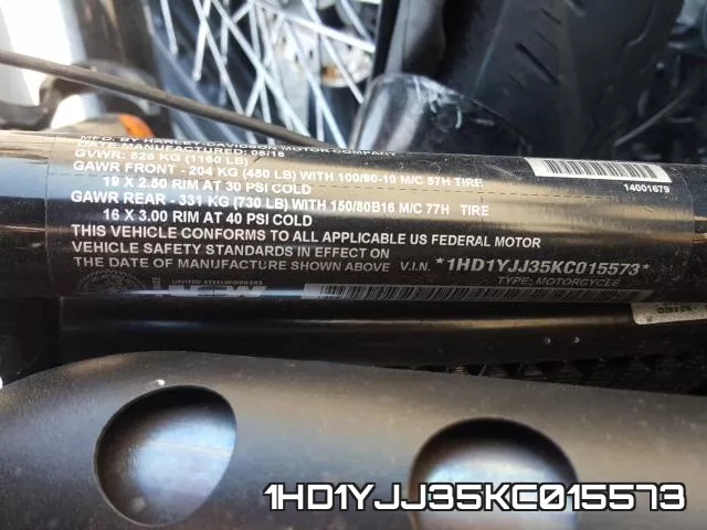 1HD1YJJ35KC015573 фото 2