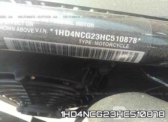 1HD4NCG23HC510878 фото 2