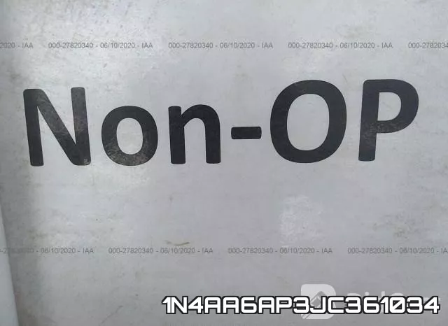 1N4AA6AP3JC361034 фото 8