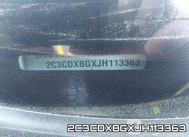 2C3CDXBGXJH113363 фото 10