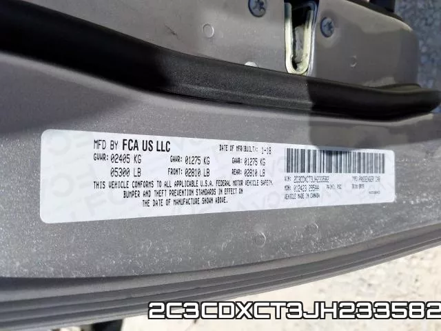 2C3CDXCT3JH233582 фото 2