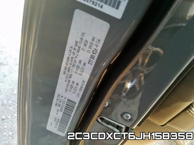 2C3CDXCT6JH158358 фото 2