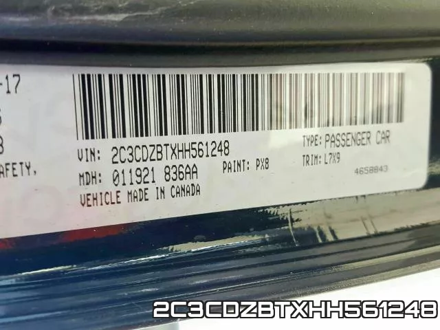 2C3CDZBTXHH561248 фото 2
