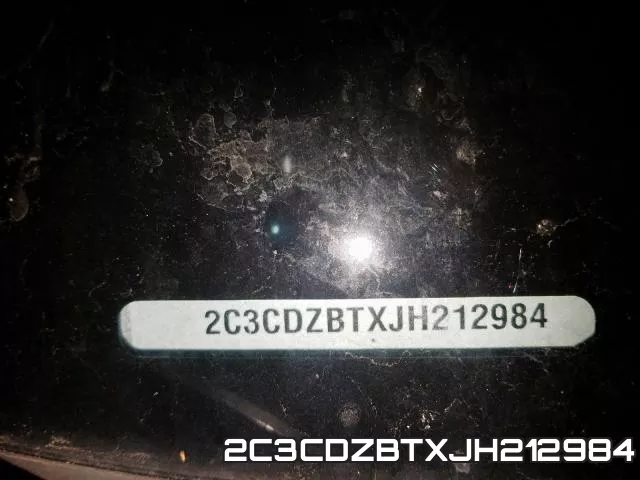 2C3CDZBTXJH212984 фото 2