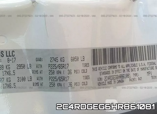 2C4RDGEG6HR861081 фото 10